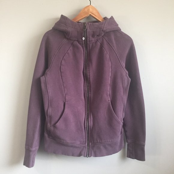 Lululemon Scuba Hoodie IV Black Currant - Picture 2 of 10